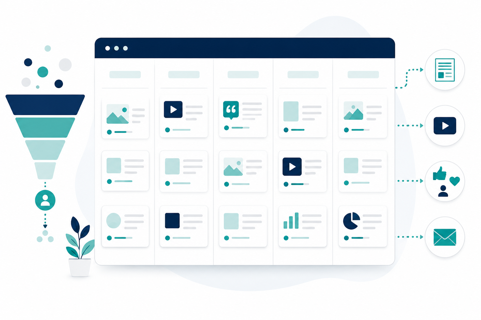 estratégia de marketing de conteúdo — planejamento, formatos e calendário editorial